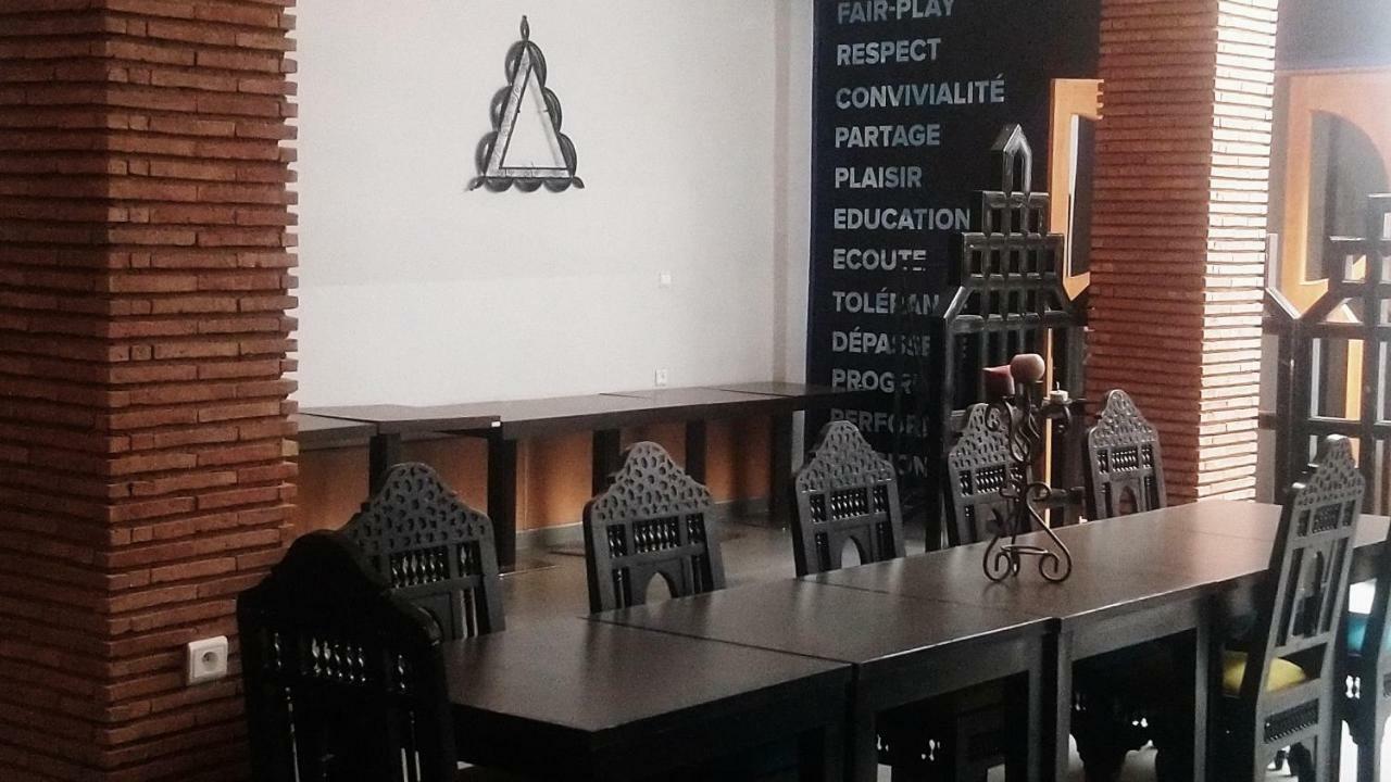 L'Auberge De Tennis Msc Oulad Lahsene Esterno foto